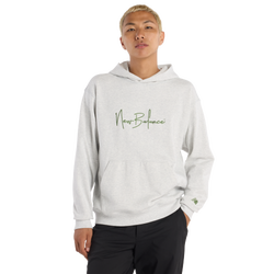 Homme Hoodies - New Balance Athletics Signature Hoodie - Ash Heather-Ash Heather