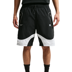 Heren Korte Broeken - Nike Sportswear Woven Shorts - Black-White