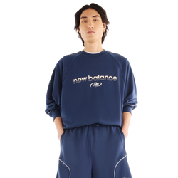 Hombre Shorts - New Balance Trackside French Terry Short 7 Inch - Nb Navy-Nb Navy