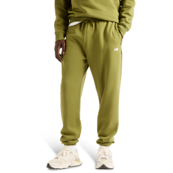 Hombre Pantalones - New Balance Sport Essentials Fleece Jogger - Sport Green-Sport Green