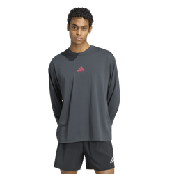 Men T-Shirts - adidas Running State Of Mind Graphic T-shirt - Carbon-Pure Turbo