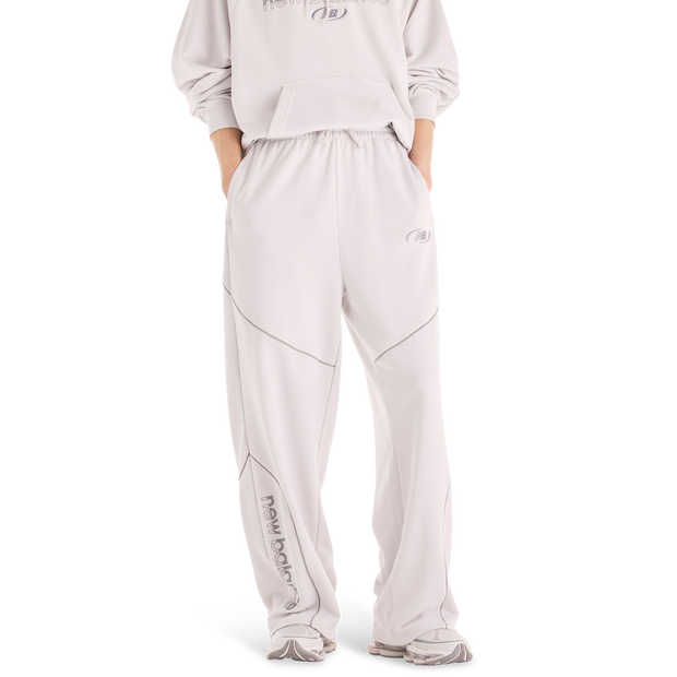 New Balance Terry Broeken Heren - Grijs - Maat M - Poly Jersey