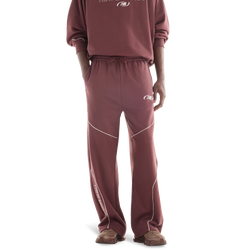 Herren Hosen - New Balance Trackside French Terry Pant - Cherry Leather-Cherry Leather