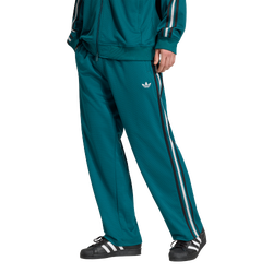 Homme Pantalons - adidas Adicolor Sst Loose Mesh Track Joggers - Rich Green-Rich Green
