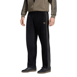 Homme Pantalons - adidas Firebird Velour Track Pants - Black-Black