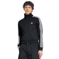 Herren Track Tops - adidas Beckenbauer Cropped Track Top - Black-Black