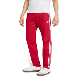 Uomo Pantaloni - adidas Beckenbauer Track Pants - Team Victory Red-White