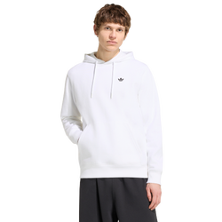 Uomo Hoodies - adidas Trefoil Essentials Hoodie - White-White