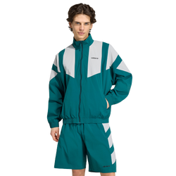 Herren Track Tops - adidas Blocked Track Top - Rich Green-Rich Green