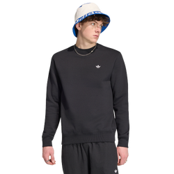 Uomo Sweatshirts - adidas Trefoil Essentials Crew Sweatshirt - Black-Black