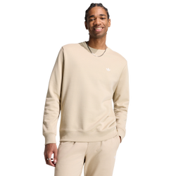 Heren Sweatshirts - adidas Trefoil Essentials Crew Sweatshirt - Khaki Three-Khaki Three