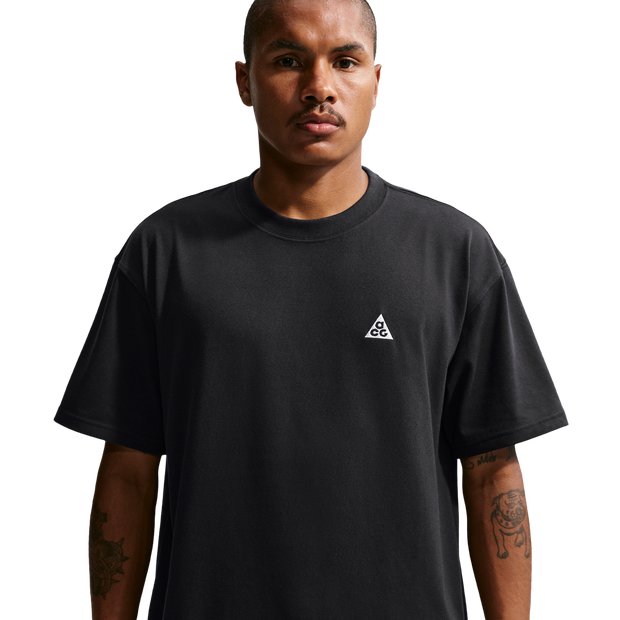 Nike Acg Short-sleeve T-shirt T-shirts Heren - Zwart - Maat XXL - Katoen Jersey