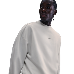 Men Sweatshirts - Nike Standard Issue Therma-fit Crew - Sail-Black