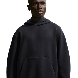 Men Hoodies - Nike 24.7 Impossiblysoft Dri-fit Pullover Hoodie - Black-Black