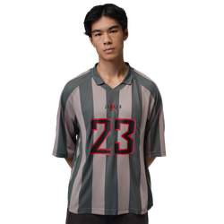 Heren T-Shirts - Jordan Brooklyn Terrace Top - Enigma Stone-Iron Grey