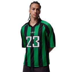 Heren T-Shirts - Jordan Brooklyn Terrace Top - Lucky Green-Black
