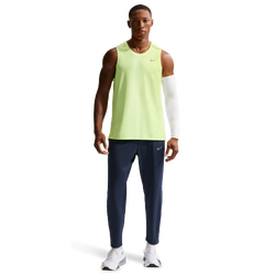 Men Pants - Nike Miler Dri-fit Knit Running Trousers - Midnight Navy-Obsidian