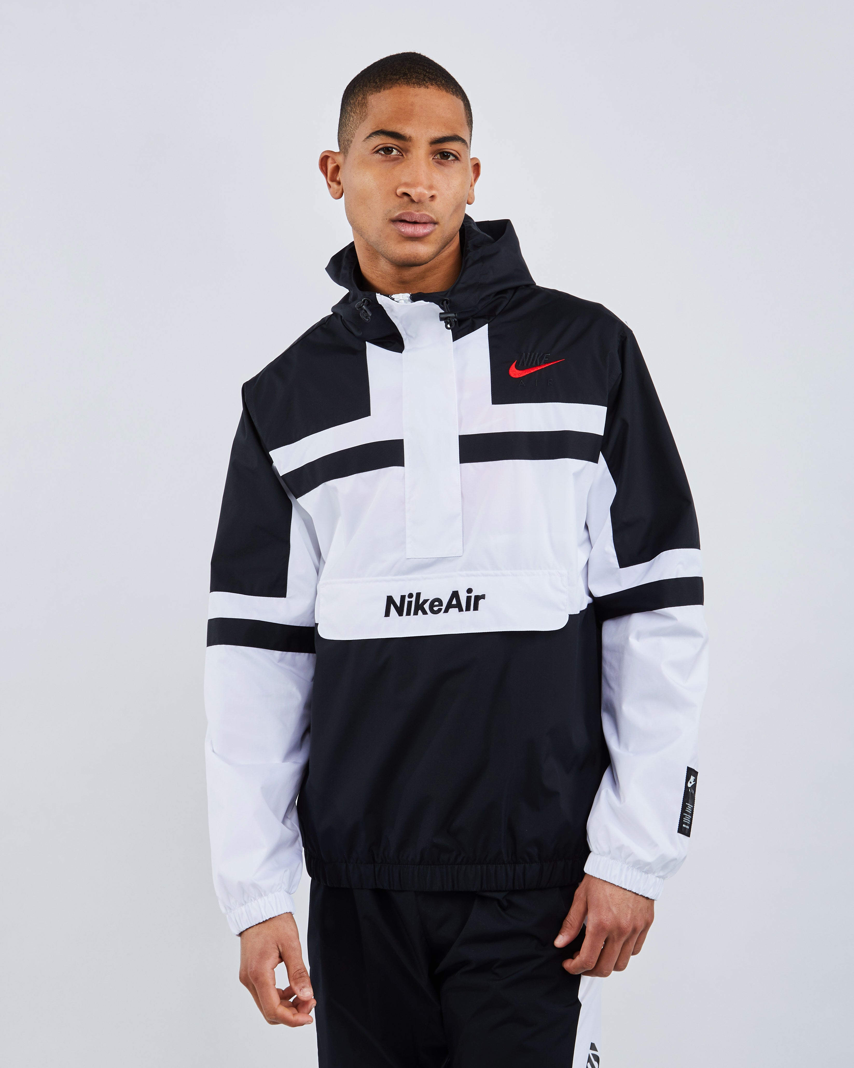 nike woven half zip jacket
