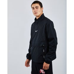 Men Jackets - Nike Air Woven - Black-Black