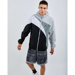 Men Jackets - Jordan Wave Lightweight - Grey-Grey