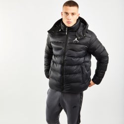 Men Jackets - Jordan Jumpman Air Puffer - Black-Black