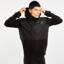 Men Jackets - Helly Hansen Stripe Hybrid - Black-Black