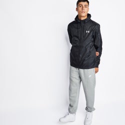 Men Jackets - Under Armour Lightweight - Black-Black-White