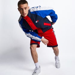 Men Jackets - Tommy Jeans Lightweight - Twilight Navy-Blue-Red