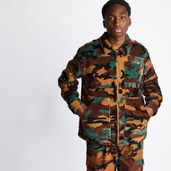 Men Jackets - Timberland Graphic - Rubber-Smoke-Pine Housecamo