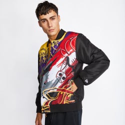 Men Jackets - New Era Nba  Outerwear - Black-Multi