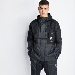 Men Track Tops - Nike Air - Black-Anthracite-(White)