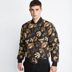 Men Jackets - New Era Nba Lightweight - Black-Gold