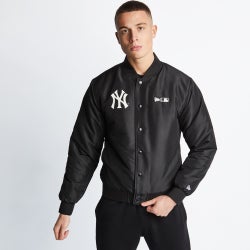 Men Jackets - New Era Mlb  Lightweight - Black-Black