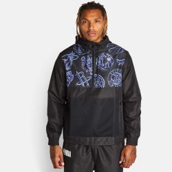 Herren Jackets - New Era NBA Aop - Black-Black