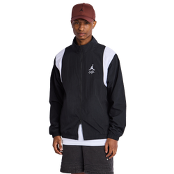 Men Jackets - Jordan Flight Essential - Black-Black-White