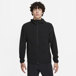 Men Jackets - Nike Hooded - Black-Black-Black