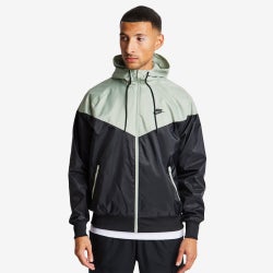 Heren Jackets - Nike Windrunner - Black-Jade Horizon-Black