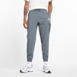 Men Pants - New Balance Classics - Grey-White