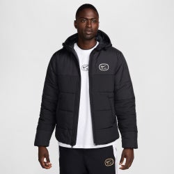 Men Jackets - Nike Swoosh Winter - Black-Black-White