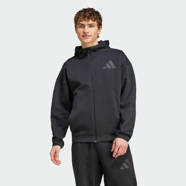 Image of Adidas Z.n.e. Full-zip Hooded Track male Giacche - Nero - Poly Mesh - Foot Locker035