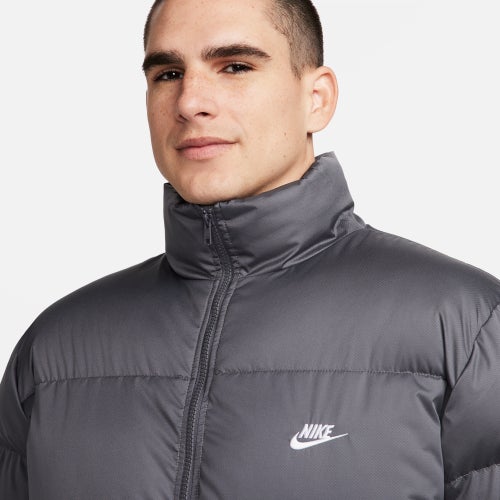 Nike grey puffer best sale