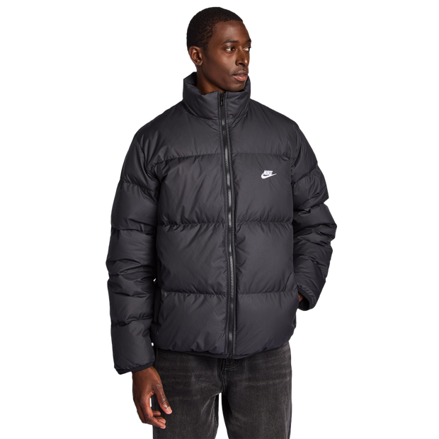 Club Puffer Herren Jacken - Schwarz - Größe S - Down Black S