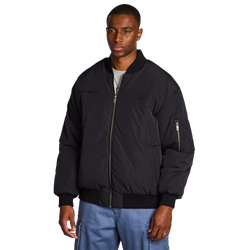 Hombre Jackets - Street Cartel Flight Bomber - Black-Black