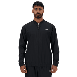 Herren Jackets - New Balance Stretch Bomber Jacket - Black-Black