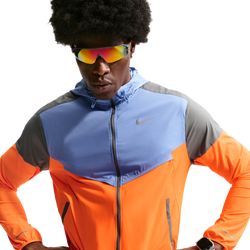 Men Jackets - Nike Windrunner - Total Orange-White-Royal Pulse