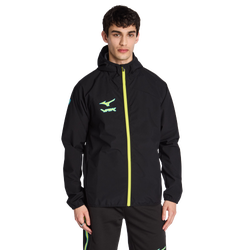 Uomo Jackets - Mizuno X Vrunk Windrunner - Black-Volt