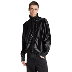 Uomo Jackets - adidas Firebird Metallic Training Jacket - Black-Black