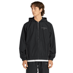 Hombre Jackets - New Balance Trackside Woven Jacket - Black-Faded Black