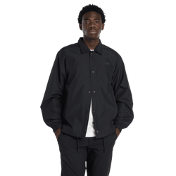 Uomo Jackets - New Balance Lightweight Coaches Jacket - Black-Black