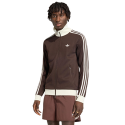 Uomo Tracksuits - adidas Classic Track Top - Aurora Coffee-Off White